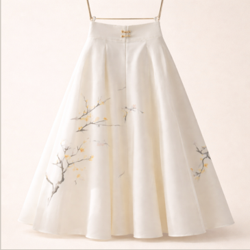 Graceful Embroidery Dhavani