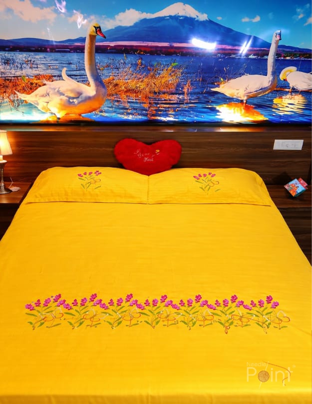 Royal Touch Embroidery Bedsheet