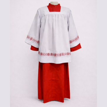 Altar Boys Dress with Embroidery