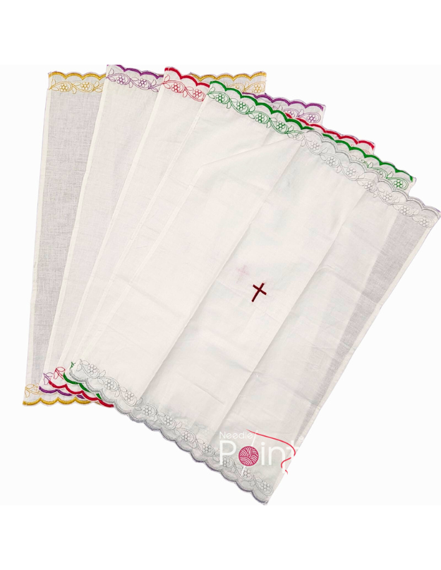 Purificator Cloth for Christian Church Altar – Set of 5