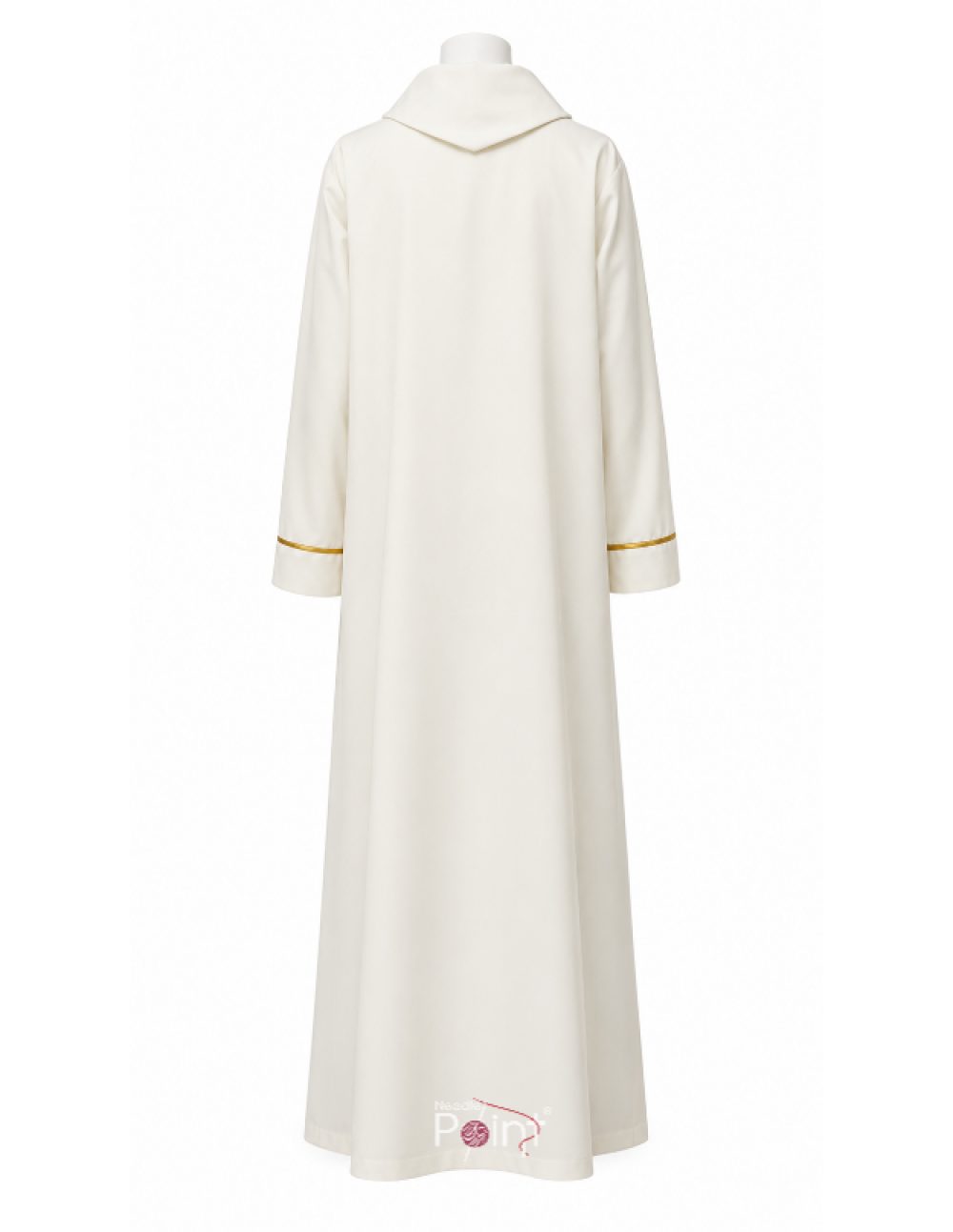 Cream Altar Boy Dress with IHS Embroidery (2)